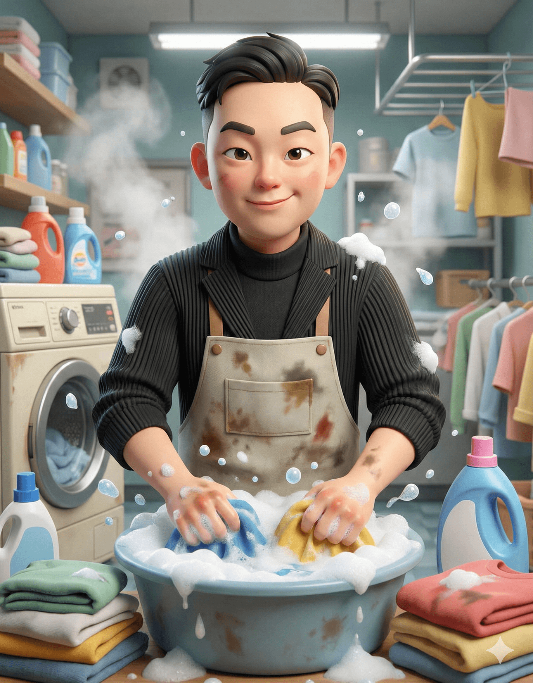 세탁의달인 캐릭터